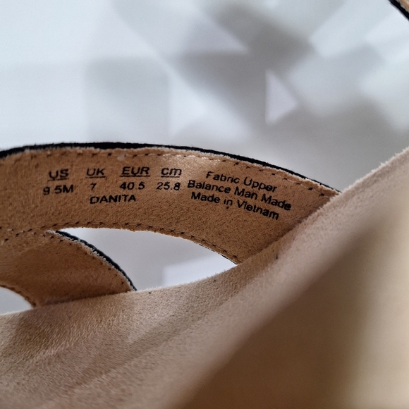 Life Stride (NEW)  Danita Soft System Black Platform Wedge Comfort Sandal Sz.9.5 - Picture 6 of 11